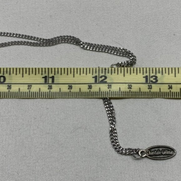 Chantale Gélinas "Le Volage Rouge" Necklace And Earrings Set - Picture 4 of 4